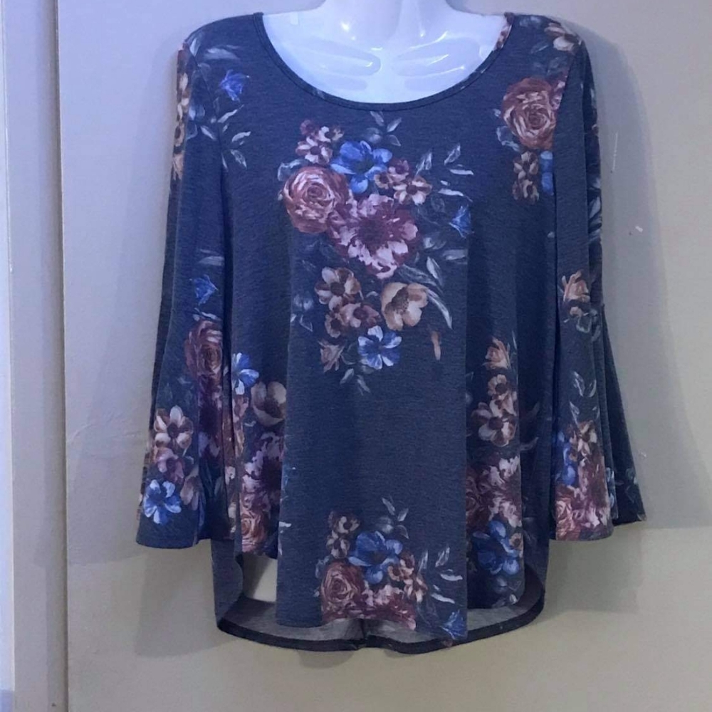 Bonded purple and blue shirt size med